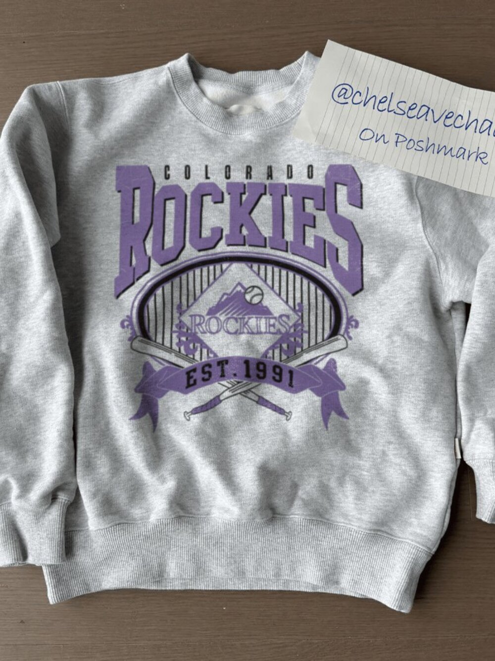 Vintage Colorado Rockies Baseball Sweatshirt, Retro MLB Rockies Unisex Shirt Tee